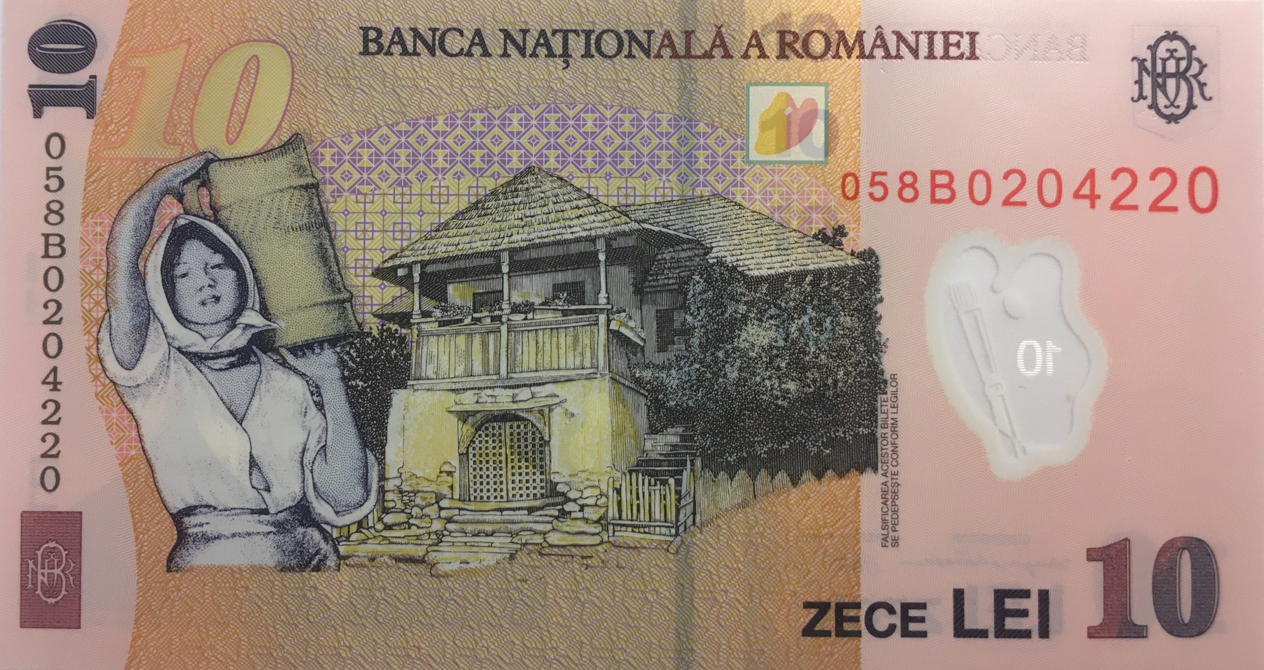 10 lei – an 2005 - 10-lei-2005-Revers