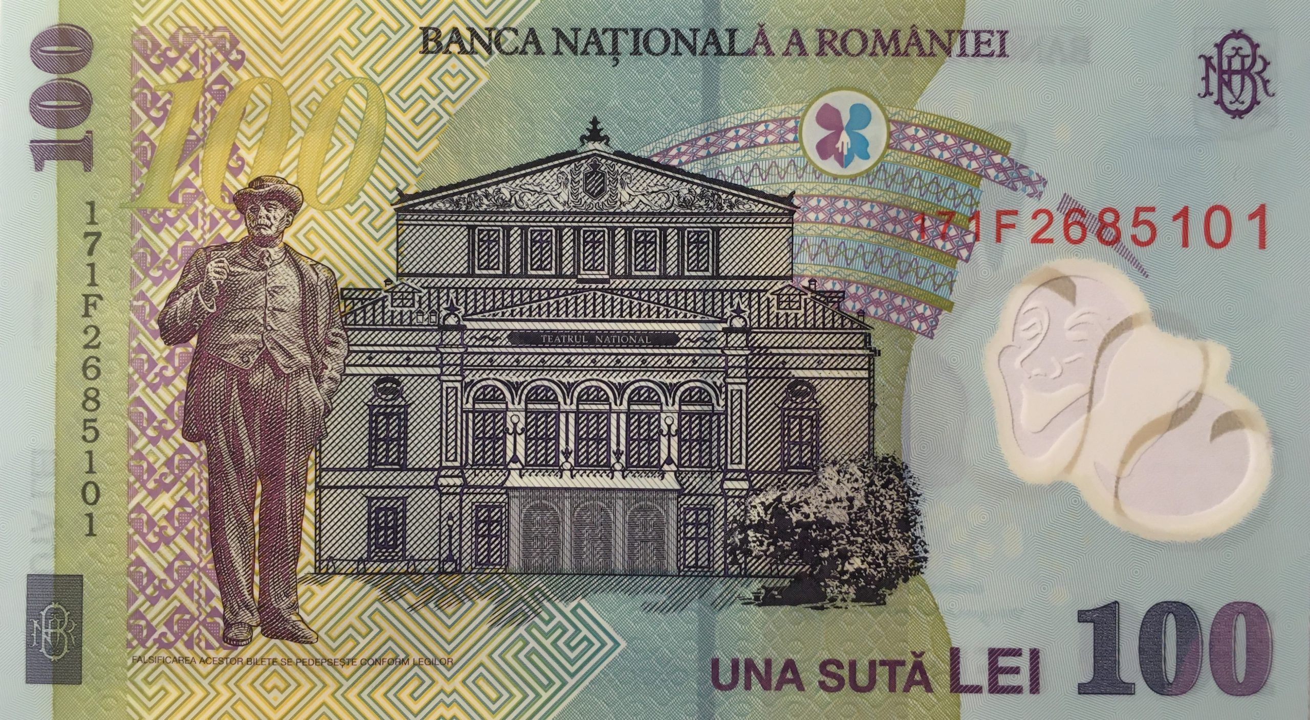 100 lei – an 2005 - 100-lei-2005-revers