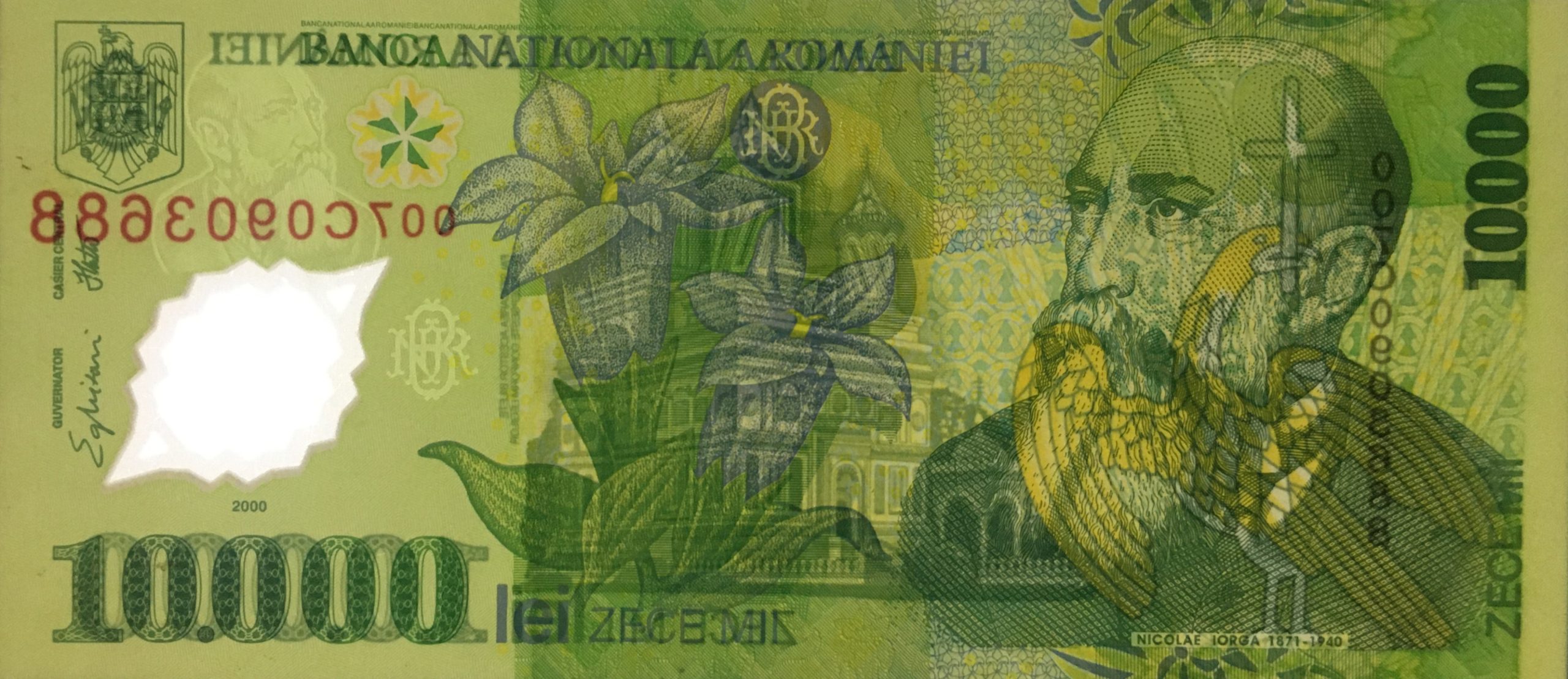 10000 lei – an 2000 – Emil Iota Ghizari - 10000-lei-2000-Emil-Iota-Ghizari-Avers-lumina