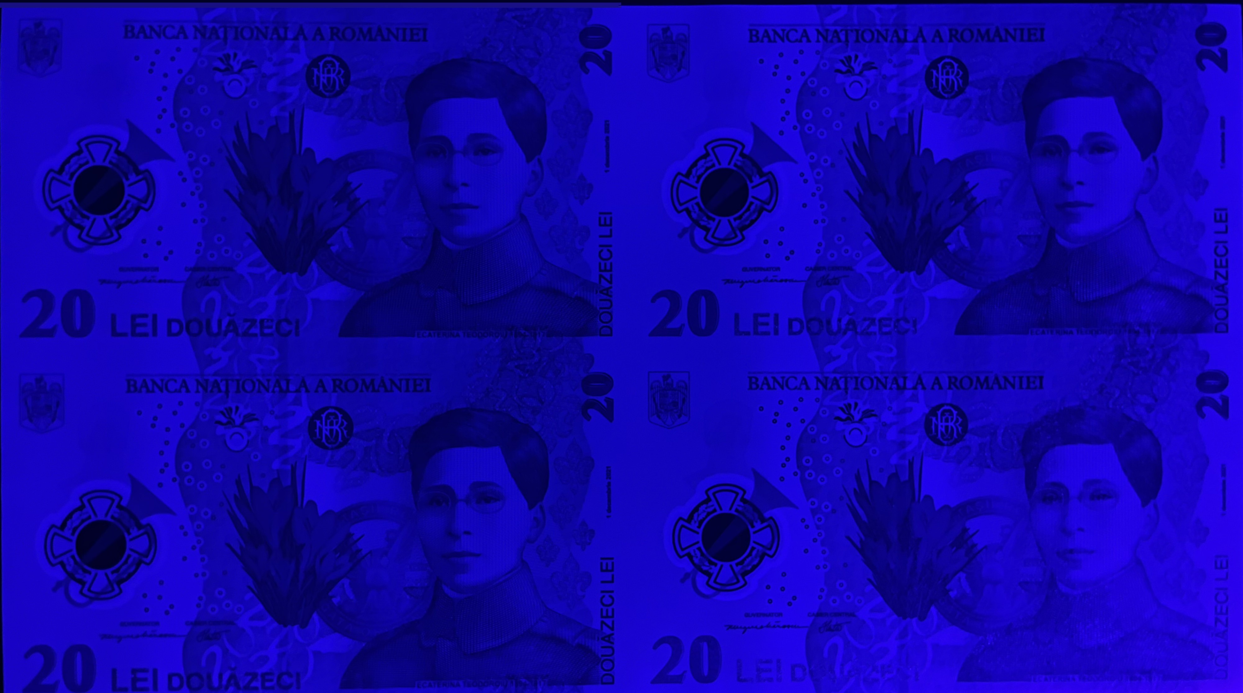 20 lei – an 2025 – coala - 20 lei - an 2025 - coala - avers - uv