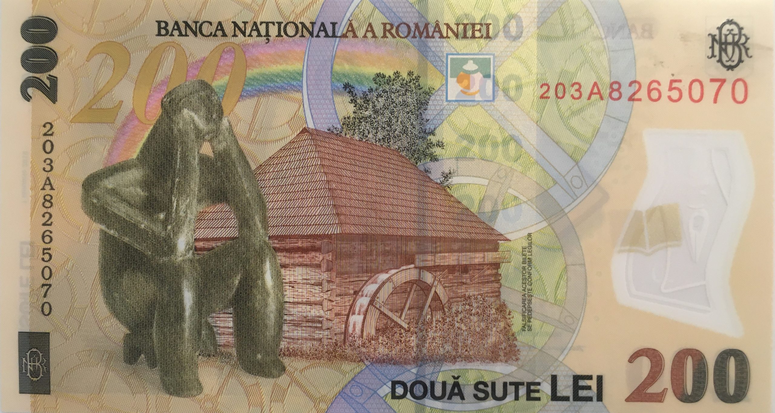 200 lei – an 2006 - 200-lei-2006-revers