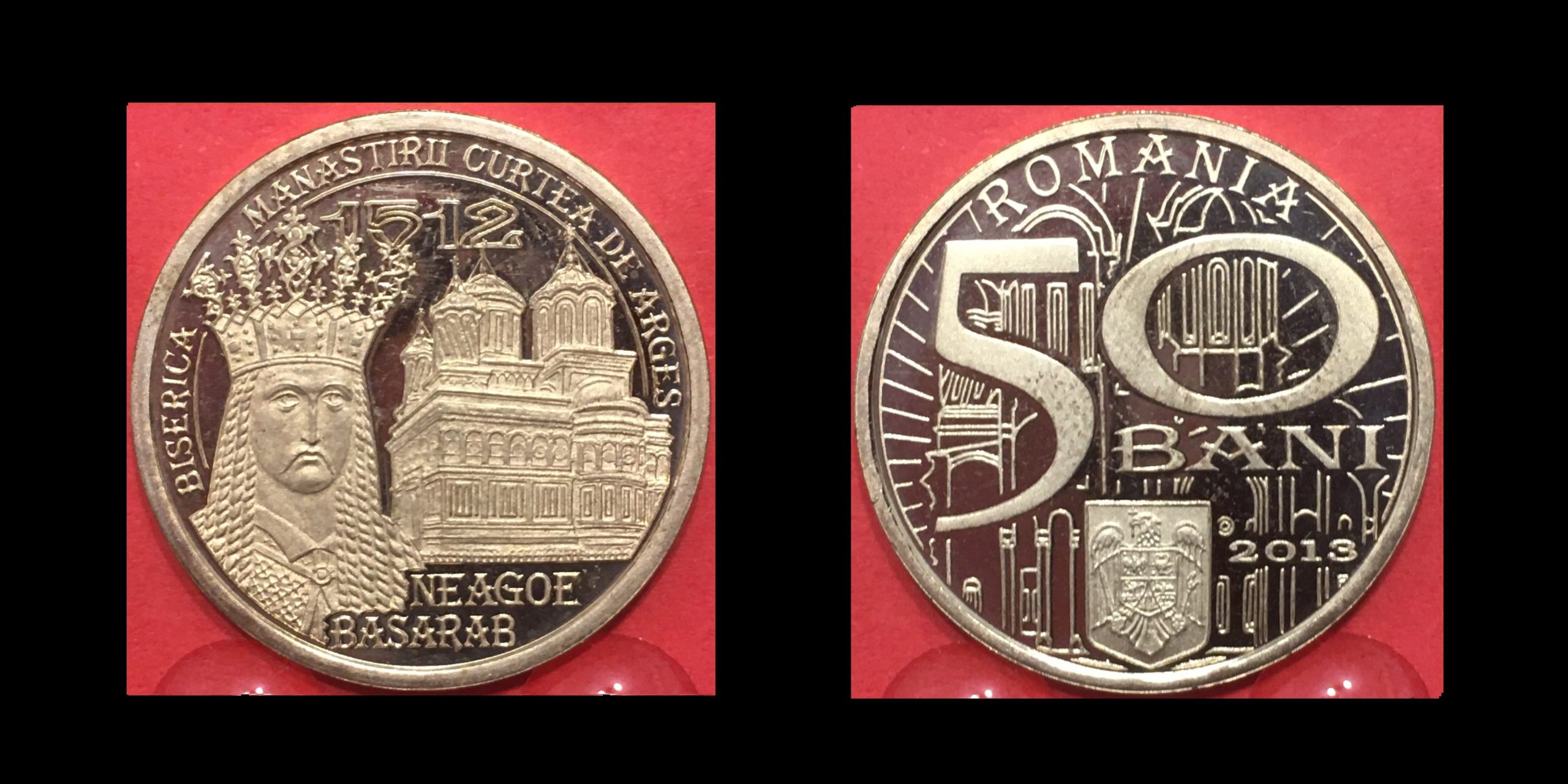 50 bani – Neagoe Basarab - 50-bani-2013-Neagoe-Basarab-set-monetarie