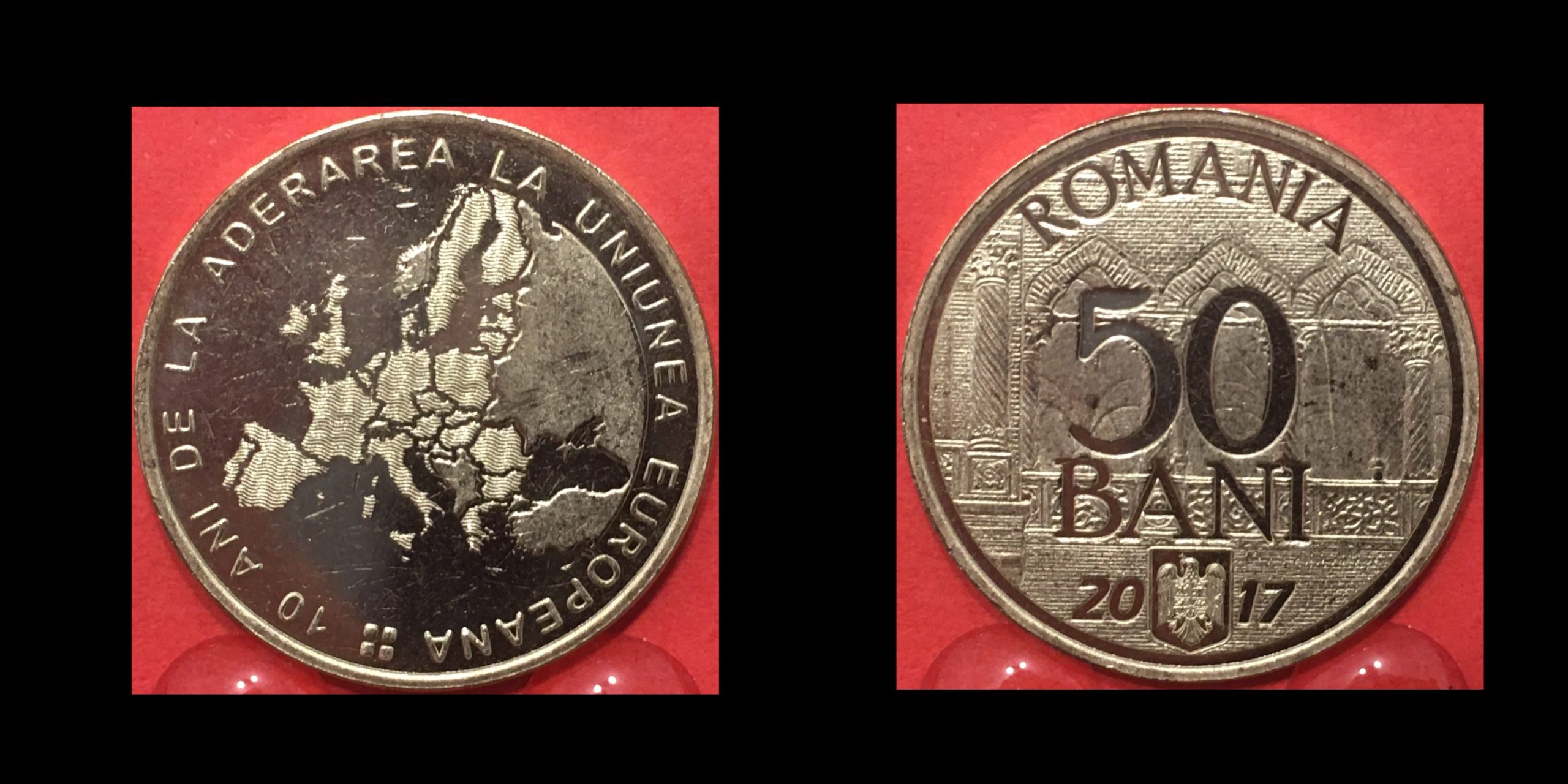 50 bani – 10 ani de la aderarea Romaniei la Uniunea Europeana - 50-bani-2017-10-ani-de-la-aderarea-Romaniei-la-Uniunea-Europeana-de-circulatie