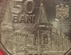 50 bani – Iancu de Hunedoara - avers