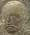 50 bani – Iancu de Hunedoara - revers