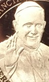 50 bani – Vizita Apostolica a Sanctitatii Sale Papa Francisc in Romania - avers