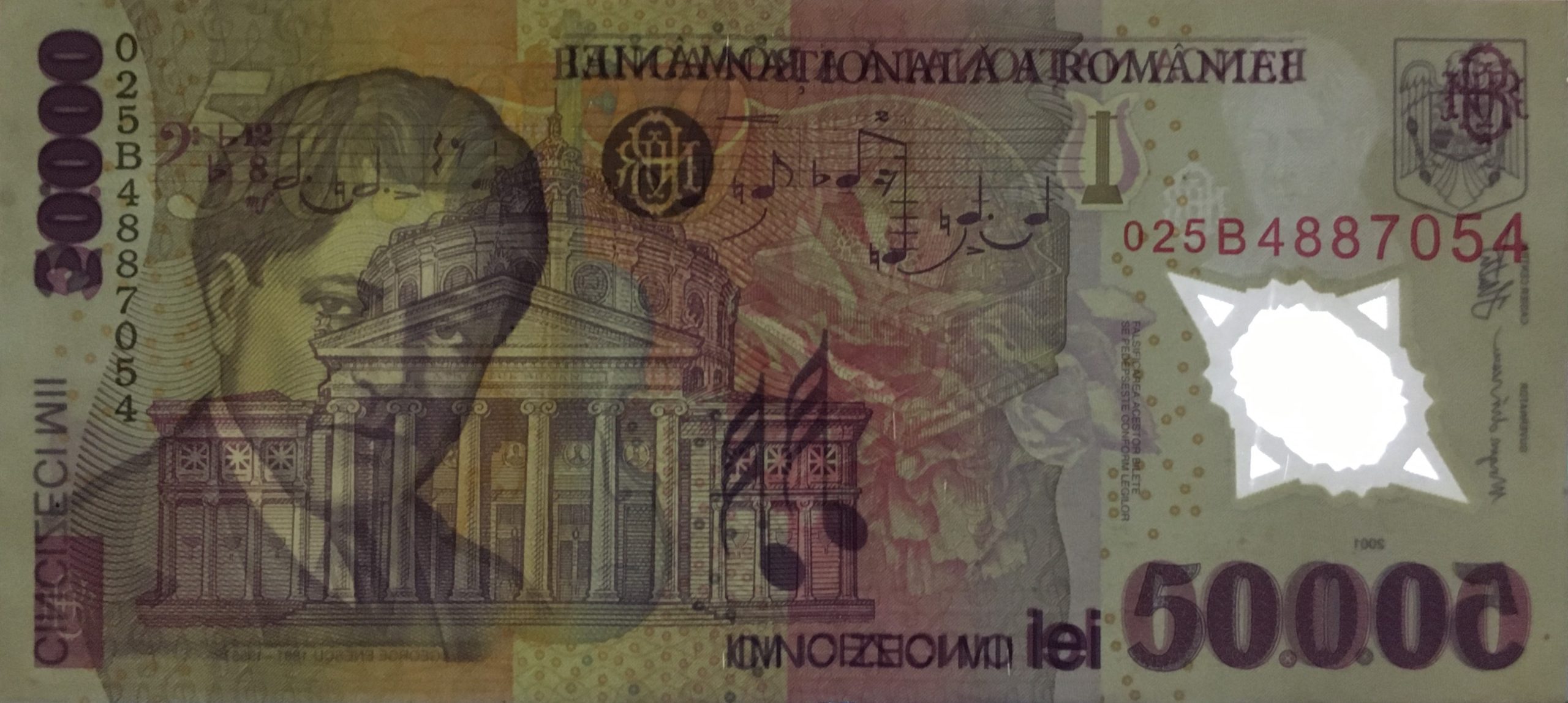 50000 lei – an 2001 - 50000-lei-an-2001-revers-lumina_0