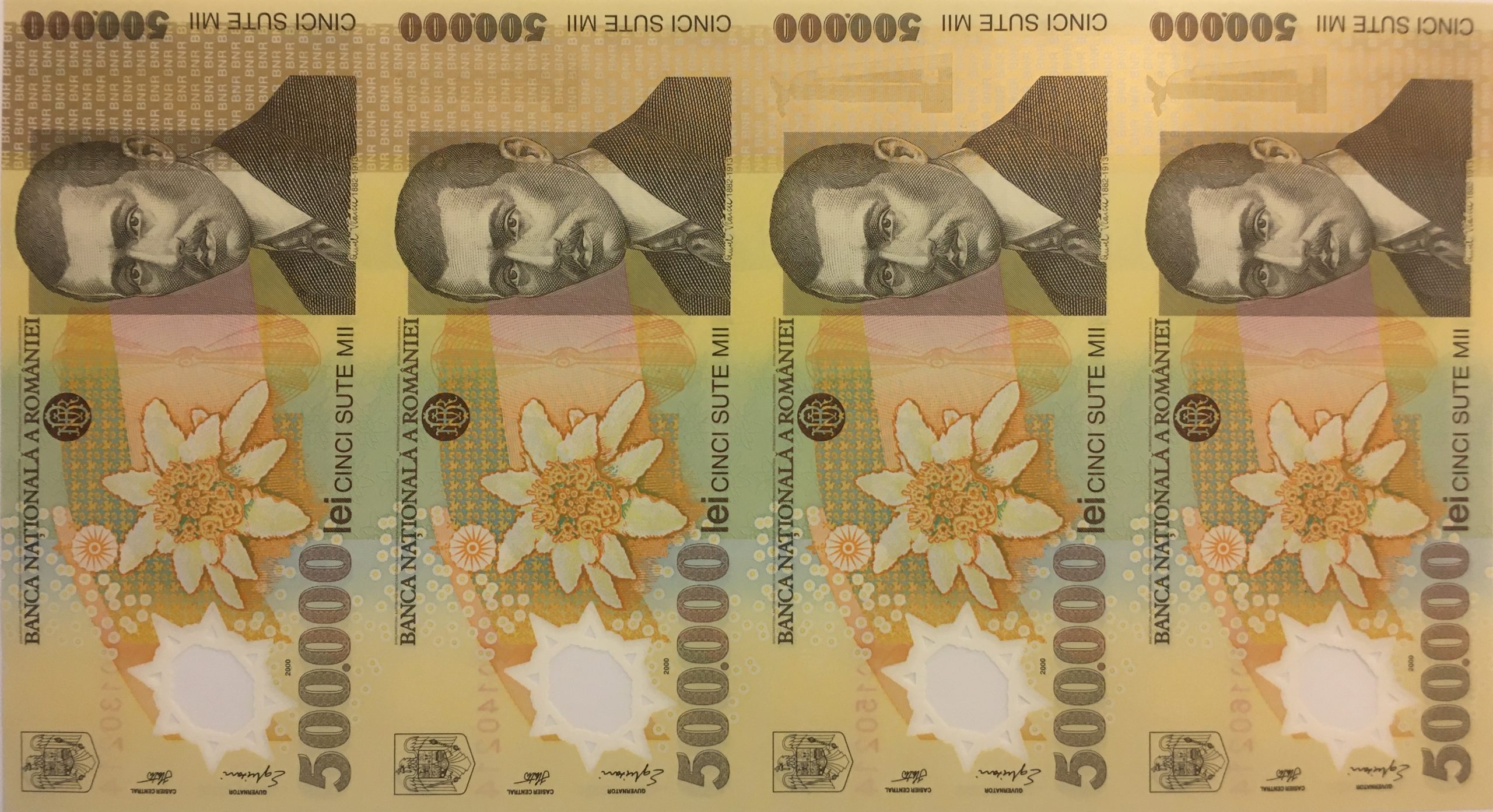 Coala 500000 lei 2000 - Aurel Vlaicu