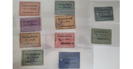 Povestea din spatele tichetelor din lagar, asa-numitelor “lager geld”